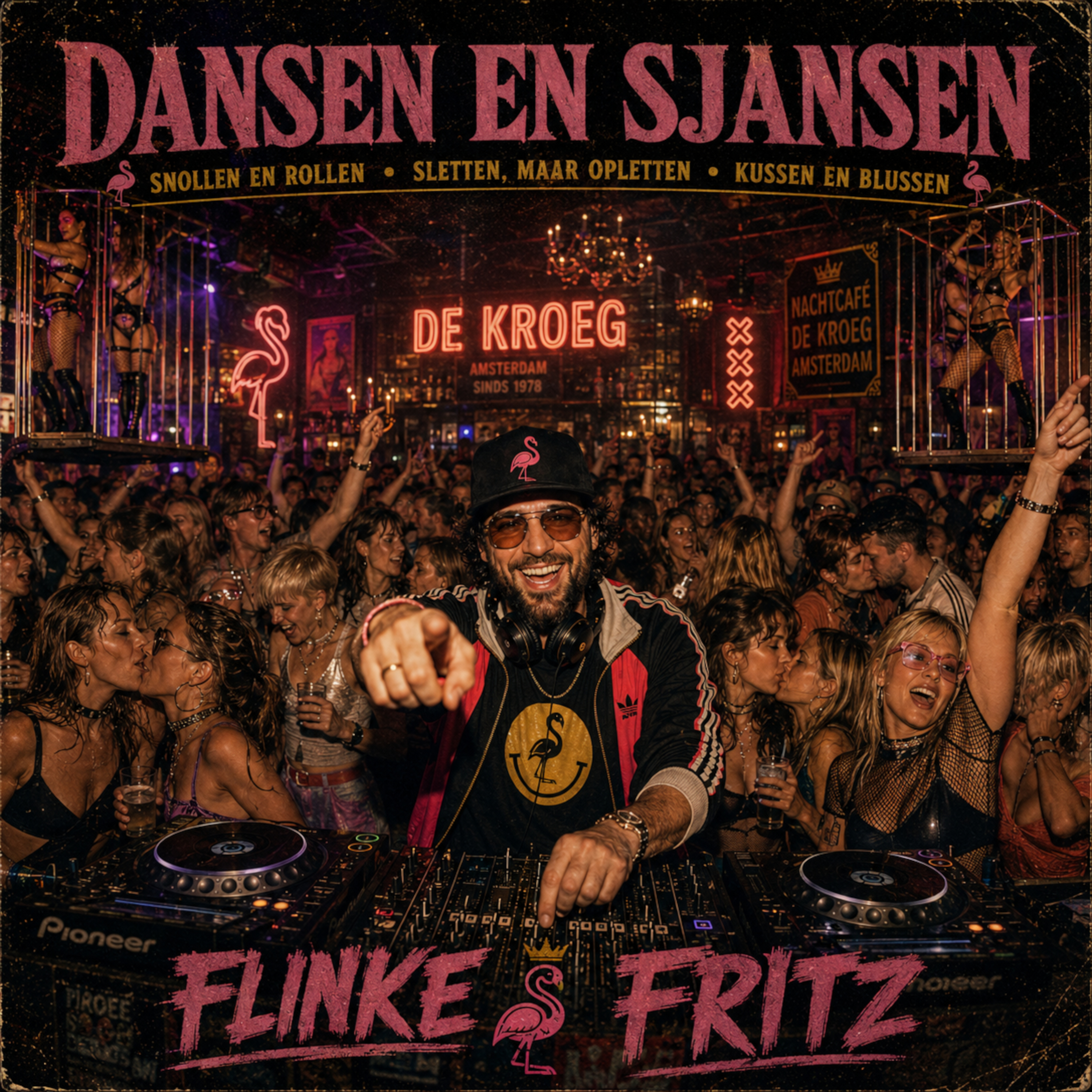 Flinke Fritz in feestmodus